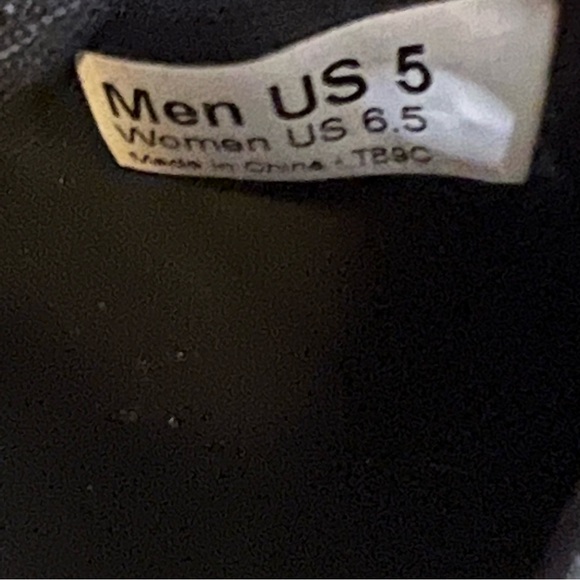 Vans Off the Wall Unisex TB9C Black Lace Up Low Top Skate Shoes Size M 5… - Picture 9 of 12